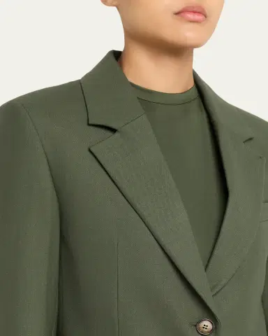 Victoria Beckham Patch Pocket Single-Breasted Jacket | Thumbnail 5 Victoria Beckham Patch Pocket Single-Breasted Jacket | Thumbnail 5