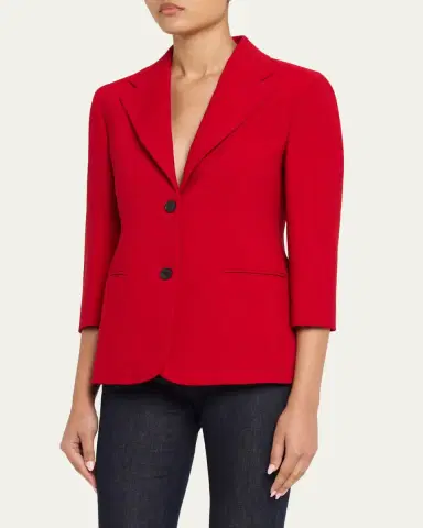 Givenchy Single-Breasted Blazer Jacket | Thumbnail 4 Givenchy Single-Breasted Blazer Jacket | Thumbnail 4