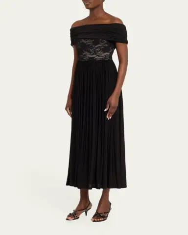 Zimmermann Rebellion Lace Off-Shoulder Dress | Thumbnail 4 Zimmermann Rebellion Lace Off-Shoulder Dress | Thumbnail 4