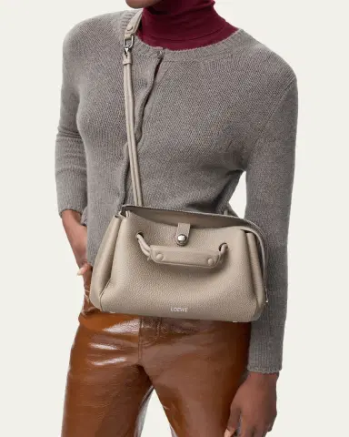 Loewe Madrid Small Trapeze Shoulder Bag in Grain Leather | Thumbnail 2 Loewe Madrid Small Trapeze Shoulder Bag in Grain Leather | Thumbnail 2