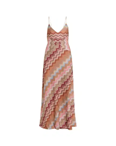 Missoni Multicolor Snake Chevron Sleeveless Gown | Thumbnail 1 Missoni Multicolor Snake Chevron Sleeveless Gown | Thumbnail 1