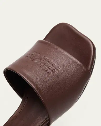 MM6 Maison Margiela 25mm Anatomic Leather Slide Sandals | Thumbnail 3 MM6 Maison Margiela 25mm Anatomic Leather Slide Sandals | Thumbnail 3