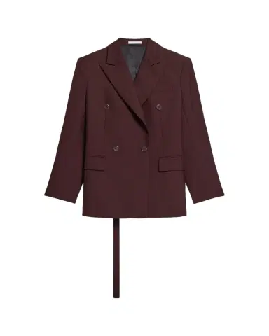 Helmut Lang Belted Double-Breasted Blazer | Thumbnail 1 Helmut Lang Belted Double-Breasted Blazer | Thumbnail 1