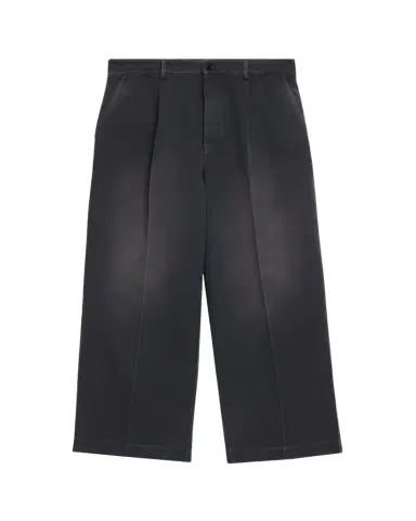 Marni Men's Faded Denim Wide-Leg Pants | Thumbnail 1 Marni Men's Faded Denim Wide-Leg Pants | Thumbnail 1