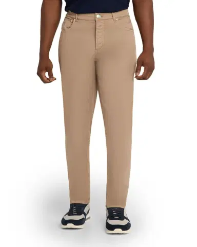 Brunello Cucinelli Men's Dyed Cotton Straight-Fit Five-Pocket Pants | Thumbnail 4 Brunello Cucinelli Men's Dyed Cotton Straight-Fit Five-Pocket Pants | Thumbnail 4