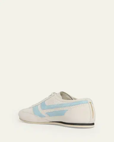 Tom Ford Men's Brook Suede Low-Top Sneakers | Thumbnail 4 Tom Ford Men's Brook Suede Low-Top Sneakers | Thumbnail 4