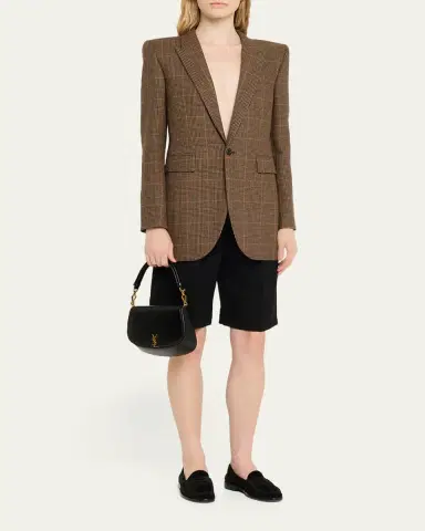 Saint Laurent Voltaire YSL Top-Handle Bag in Smooth Leather | Thumbnail 4 Saint Laurent Voltaire YSL Top-Handle Bag in Smooth Leather | Thumbnail 4
