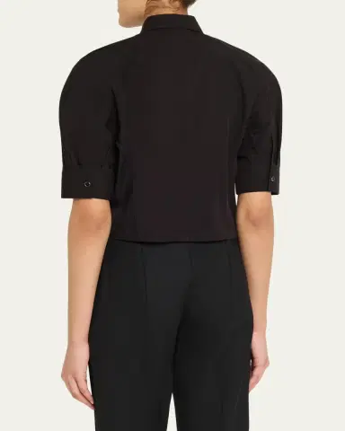Helmut Lang Articulated Short-Sleeve Shirt | Thumbnail 3 Helmut Lang Articulated Short-Sleeve Shirt | Thumbnail 3