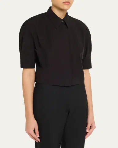 Helmut Lang Articulated Short-Sleeve Shirt | Thumbnail 4 Helmut Lang Articulated Short-Sleeve Shirt | Thumbnail 4
