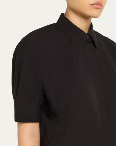 Helmut Lang Articulated Short-Sleeve Shirt | Thumbnail 5 Helmut Lang Articulated Short-Sleeve Shirt | Thumbnail 5