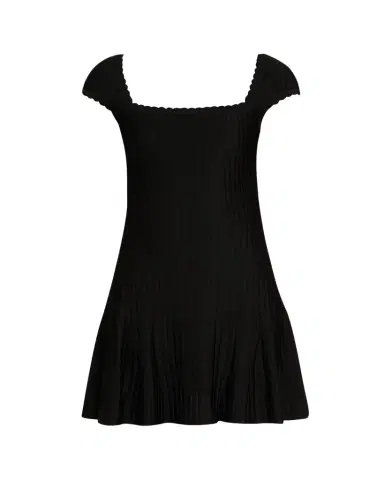 Givenchy Cap-Sleeve Pleated Mini Dress | Thumbnail 1 Givenchy Cap-Sleeve Pleated Mini Dress | Thumbnail 1