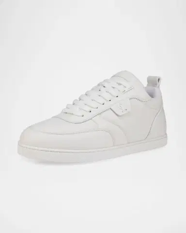 Christian Louboutin Men's Sk Vi Flat Calf Leather Low-Top Sneakers | Thumbnail 3 Christian Louboutin Men's Sk Vi Flat Calf Leather Low-Top Sneakers | Thumbnail 3