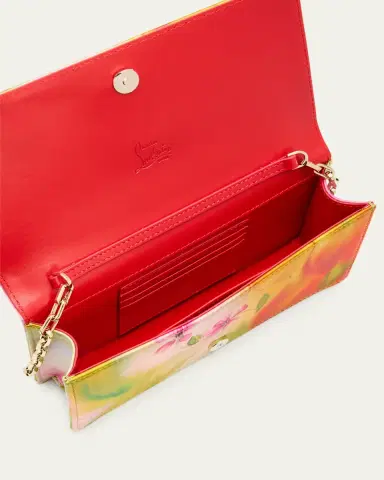 Christian Louboutin Bettina Clutch Bag in Floral Satin | Thumbnail 4 Christian Louboutin Bettina Clutch Bag in Floral Satin | Thumbnail 4