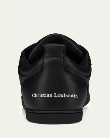 Christian Louboutin Men's Sk Vi Flat Calf Leather Low-Top Sneakers | Thumbnail 4 Christian Louboutin Men's Sk Vi Flat Calf Leather Low-Top Sneakers | Thumbnail 4