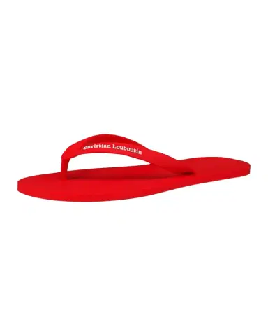 Christian Louboutin Men's The Logo Flip-Flops | Thumbnail 1 Christian Louboutin Men's The Logo Flip-Flops | Thumbnail 1