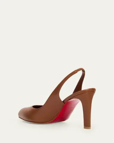 Christian Louboutin 85mm Fannylove Leather Slingback Pumps | Thumbnail 4 Christian Louboutin 85mm Fannylove Leather Slingback Pumps | Thumbnail 4