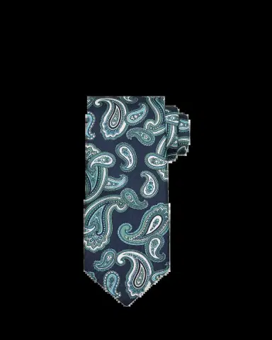Brioni Men's Paisley Silk Tie | Thumbnail 2 Brioni Men's Paisley Silk Tie | Thumbnail 2