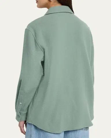 God's True Cashmere Cashmere Button-Front Shirt | Thumbnail 3 God's True Cashmere Cashmere Button-Front Shirt | Thumbnail 3