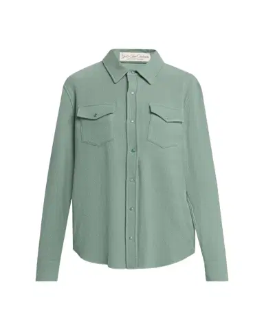 God's True Cashmere Cashmere Button-Front Shirt | Thumbnail 1 God's True Cashmere Cashmere Button-Front Shirt | Thumbnail 1