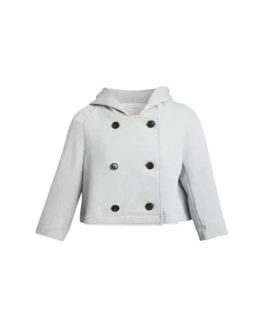 Dries Van Noten Havipa Double-Breasted Jersey Hooded Jacket | Thumbnail 1 Dries Van Noten Havipa Double-Breasted Jersey Hooded Jacket | Thumbnail 1