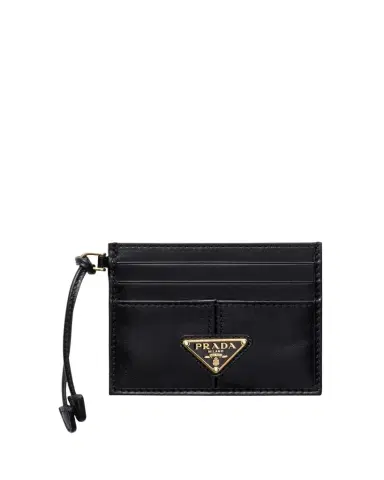 Prada Soft Leather Card Case | Thumbnail 1 Prada Soft Leather Card Case | Thumbnail 1