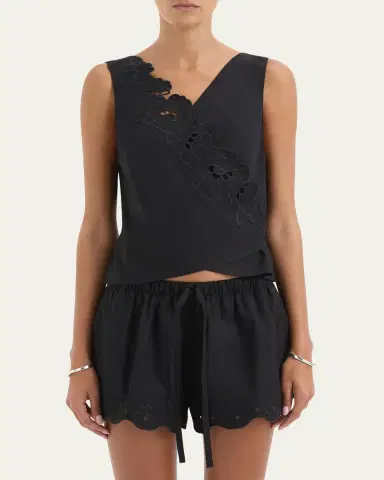 SIR Klara Embroidered Mini Shorts | Thumbnail 5 SIR Klara Embroidered Mini Shorts | Thumbnail 5