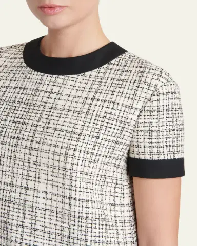 Valentino Garavani Tweed Mini Dress | Thumbnail 5 Valentino Garavani Tweed Mini Dress | Thumbnail 5