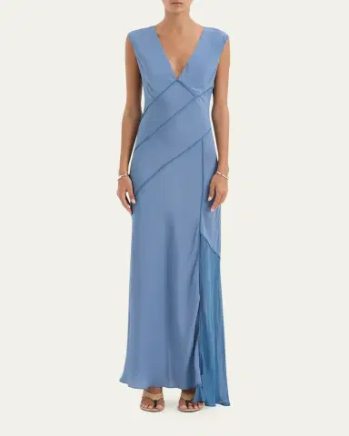 SIR. Elin Paneled Gown | Thumbnail 2 SIR. Elin Paneled Gown | Thumbnail 2