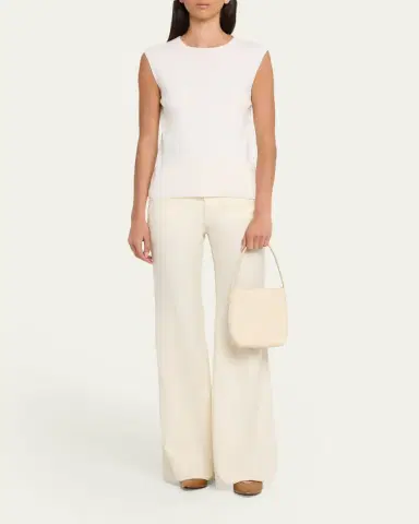 MANSUR GAVRIEL Mini Everyday Cabas Leather Top-Handle Bag | Thumbnail 5 MANSUR GAVRIEL Mini Everyday Cabas Leather Top-Handle Bag | Thumbnail 5