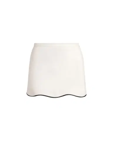 Valentino Garavani Piped Wave Hem Miniskirt | Thumbnail 1 Valentino Garavani Piped Wave Hem Miniskirt | Thumbnail 1