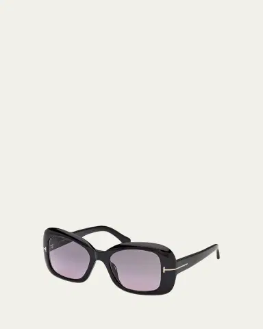 Tom Ford Sandra 52MM Square Sunglasses | Thumbnail 2 Tom Ford Sandra 52MM Square Sunglasses | Thumbnail 2