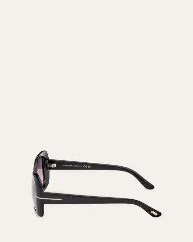 Tom Ford Sandra 52MM Square Sunglasses | Thumbnail 4 Tom Ford Sandra 52MM Square Sunglasses | Thumbnail 4