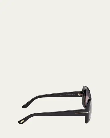 Tom Ford Sandra 52MM Square Sunglasses | Thumbnail 5 Tom Ford Sandra 52MM Square Sunglasses | Thumbnail 5