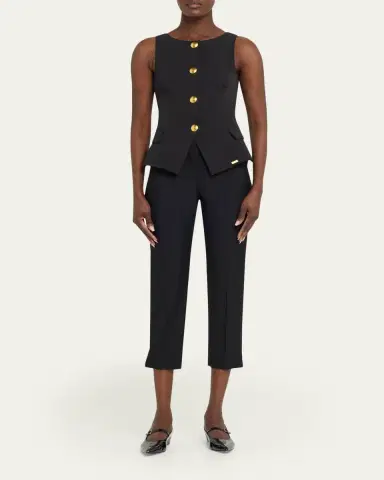 L'AGENCE Tessa Fitted Vest | Thumbnail 2 L'AGENCE Tessa Fitted Vest | Thumbnail 2