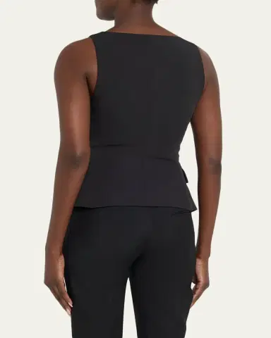 L'AGENCE Tessa Fitted Vest | Thumbnail 3 L'AGENCE Tessa Fitted Vest | Thumbnail 3