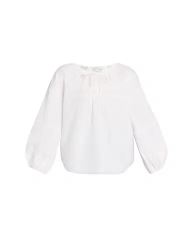 Vince Shirred Long-Sleeve Top | Thumbnail 1 Vince Shirred Long-Sleeve Top | Thumbnail 1