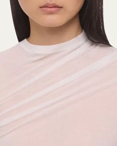 Helmut Lang Sheer Twist Tank Top | Thumbnail 5 Helmut Lang Sheer Twist Tank Top | Thumbnail 5