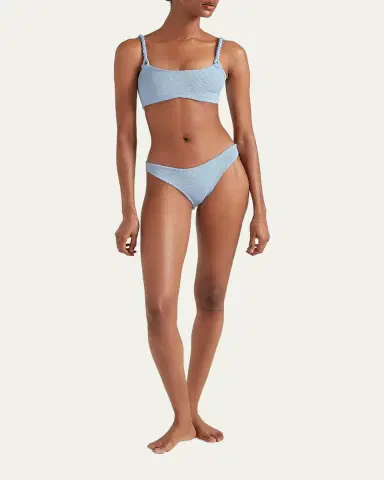 Hunza G Phoebe Two-Piece Swimsuit | Thumbnail 2 Hunza G Phoebe Two-Piece Swimsuit | Thumbnail 2