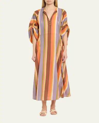 Zimmermann Solstice Tunic Midi Dress | Thumbnail 2 Zimmermann Solstice Tunic Midi Dress | Thumbnail 2
