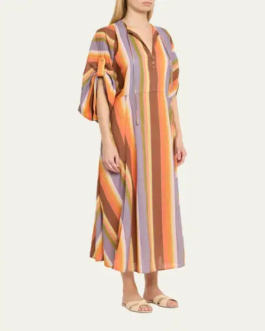 Zimmermann Solstice Tunic Midi Dress | Thumbnail 4 Zimmermann Solstice Tunic Midi Dress | Thumbnail 4