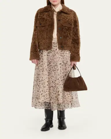 Brunello Cucinelli Shearling Jacket | Thumbnail 2 Brunello Cucinelli Shearling Jacket | Thumbnail 2