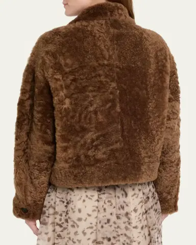 Brunello Cucinelli Shearling Jacket | Thumbnail 3 Brunello Cucinelli Shearling Jacket | Thumbnail 3