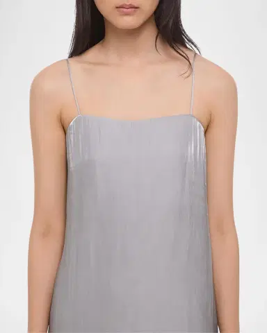 Helmut Lang Fluid Satin Slip Dress | Thumbnail 5 Helmut Lang Fluid Satin Slip Dress | Thumbnail 5