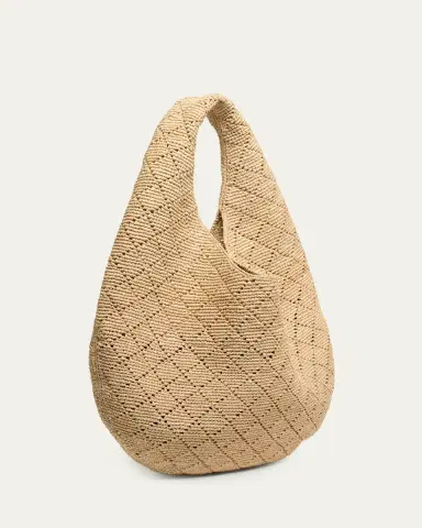 Saint Laurent Icare Hobo Bag in Raffia | Thumbnail 3 Saint Laurent Icare Hobo Bag in Raffia | Thumbnail 3