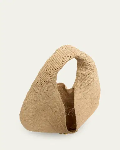 Saint Laurent Icare Hobo Bag in Raffia | Thumbnail 4 Saint Laurent Icare Hobo Bag in Raffia | Thumbnail 4