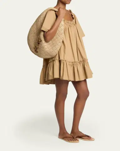 Saint Laurent Icare Hobo Bag in Raffia | Thumbnail 5 Saint Laurent Icare Hobo Bag in Raffia | Thumbnail 5