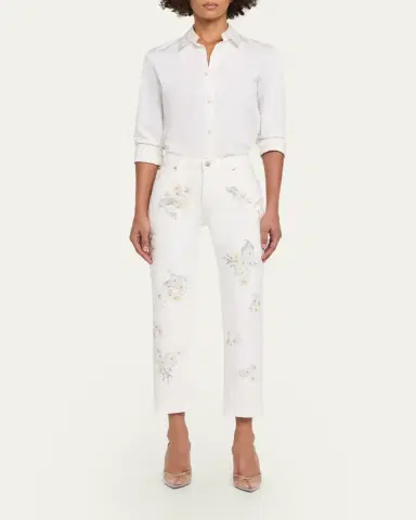 Libertine Porcelain Garden Boyfriend Jeans | Thumbnail 2 Libertine Porcelain Garden Boyfriend Jeans | Thumbnail 2