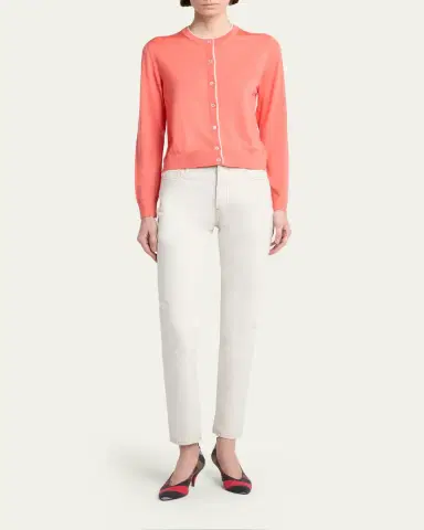 Versace Fine Wool Cardigan | Thumbnail 2 Versace Fine Wool Cardigan | Thumbnail 2