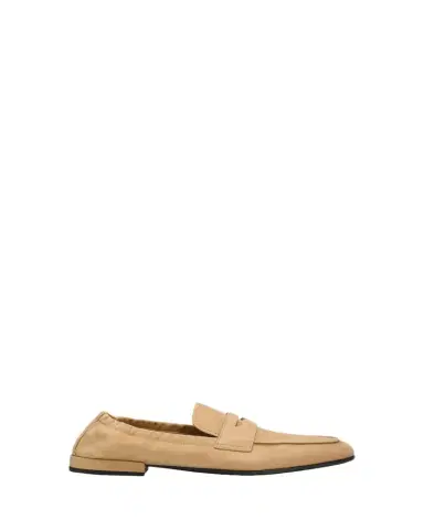 Prada Shuffle Nubuck Leather Penny Loafers | Thumbnail 1 Prada Shuffle Nubuck Leather Penny Loafers | Thumbnail 1