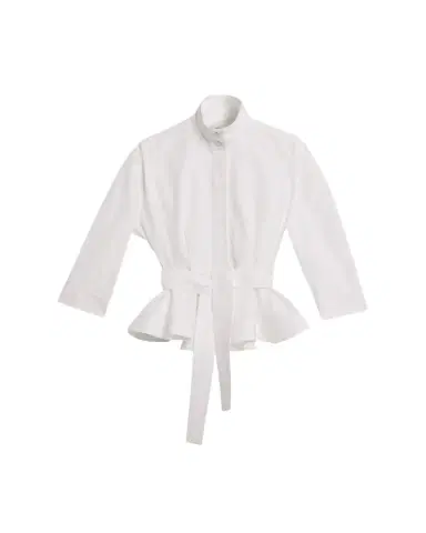 Jacquemus The Cabana Cotton Poplin Belted Shirt Jacket | Thumbnail 1 Jacquemus The Cabana Cotton Poplin Belted Shirt Jacket | Thumbnail 1